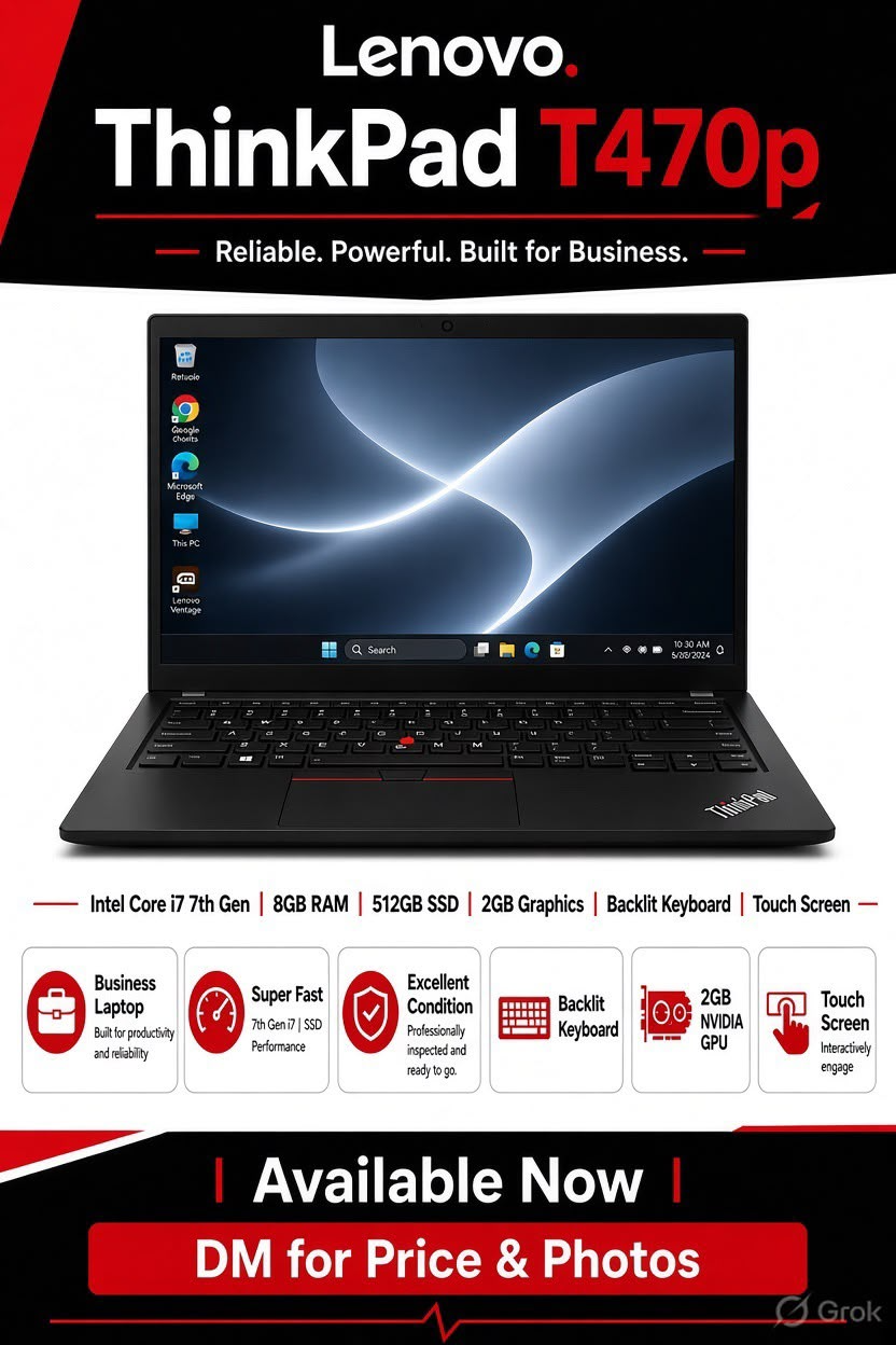 Representative image of Lenovo ThinkPad T470p